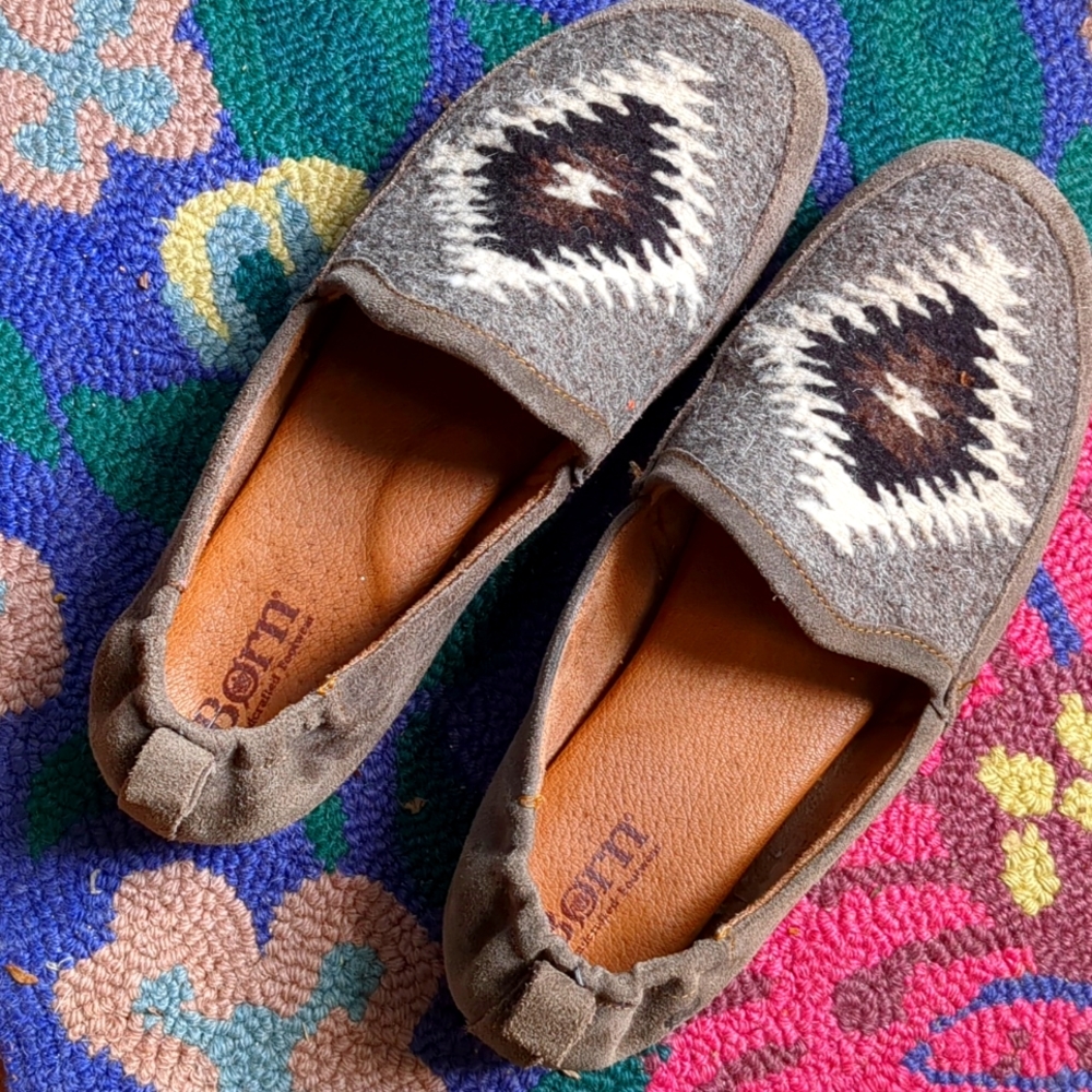 Born slip on loafers